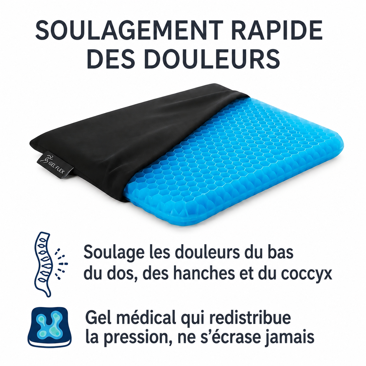 Coussin Lombaire - GEL FLEX®